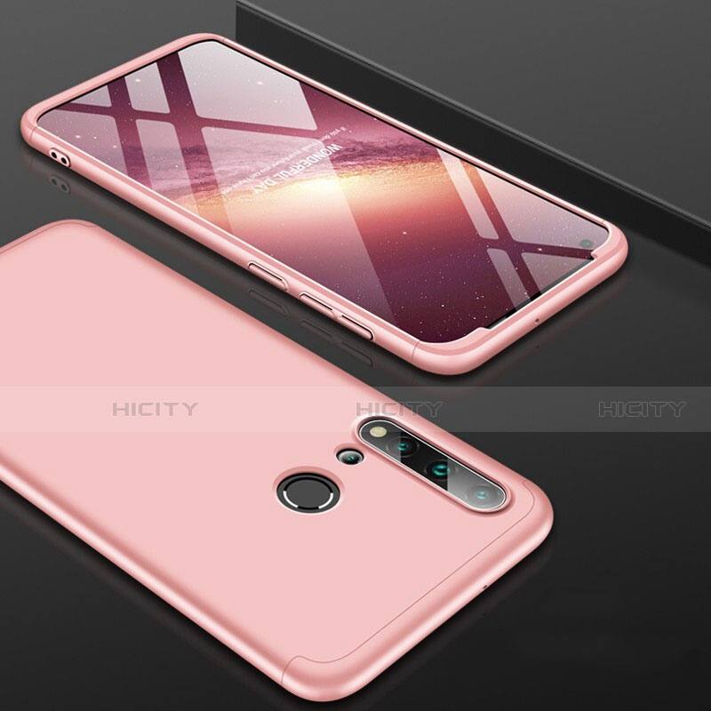 Funda Dura Plastico Rigida Carcasa Mate Frontal y Trasera 360 Grados P01 para Huawei P20 Lite (2019)