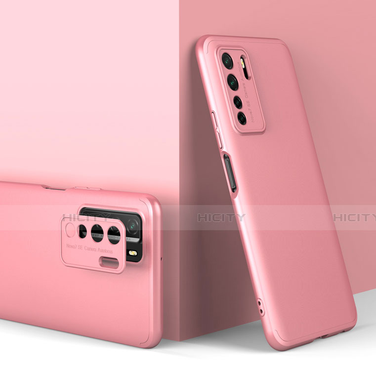 Funda Dura Plastico Rigida Carcasa Mate Frontal y Trasera 360 Grados P01 para Huawei P40 Lite 5G