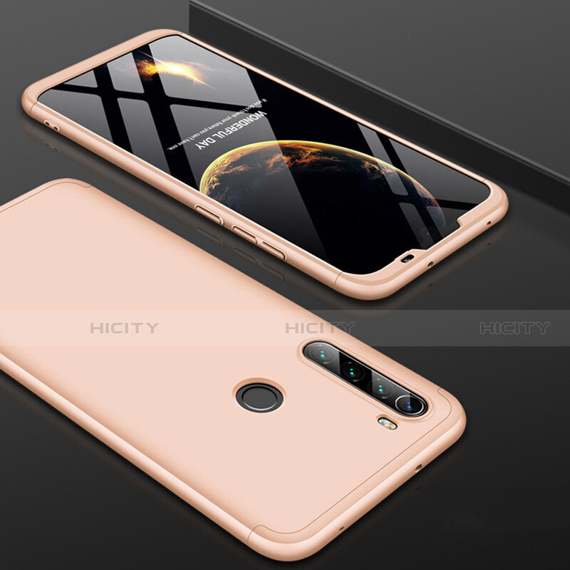 Funda Dura Plastico Rigida Carcasa Mate Frontal y Trasera 360 Grados P01 para Xiaomi Redmi Note 8 (2021)