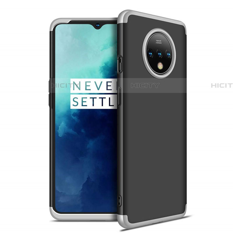 Funda Dura Plastico Rigida Carcasa Mate Frontal y Trasera 360 Grados P02 para OnePlus 7T