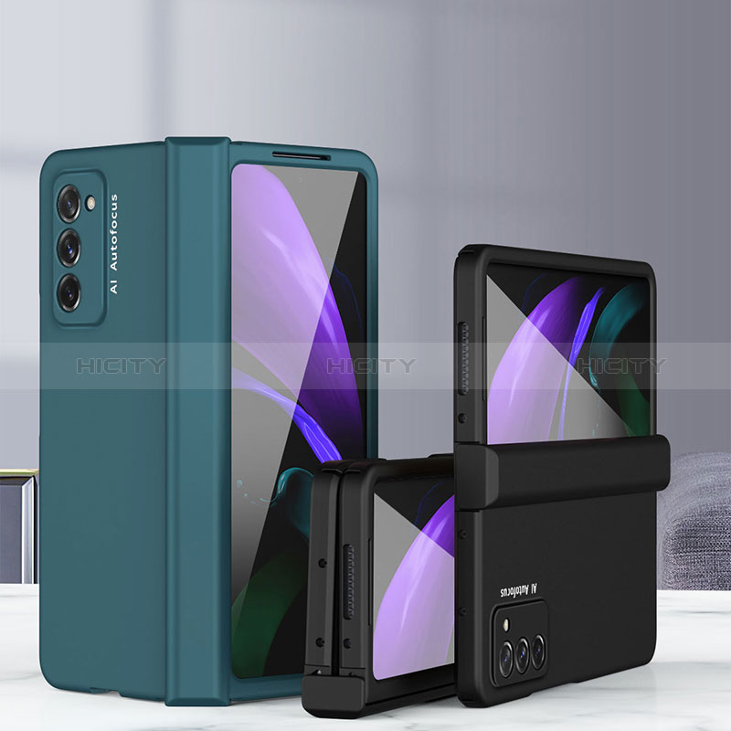 Funda Dura Plastico Rigida Carcasa Mate Frontal y Trasera 360 Grados P03 para Samsung Galaxy Z Fold2 5G