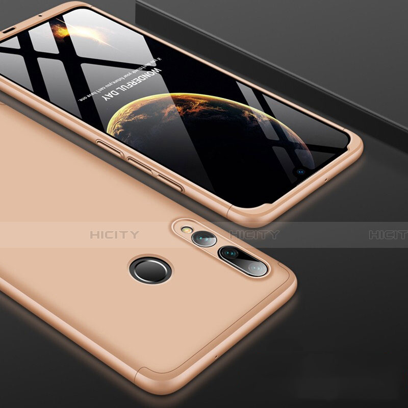 Funda Dura Plastico Rigida Carcasa Mate Frontal y Trasera 360 Grados para Huawei Honor 20E Oro