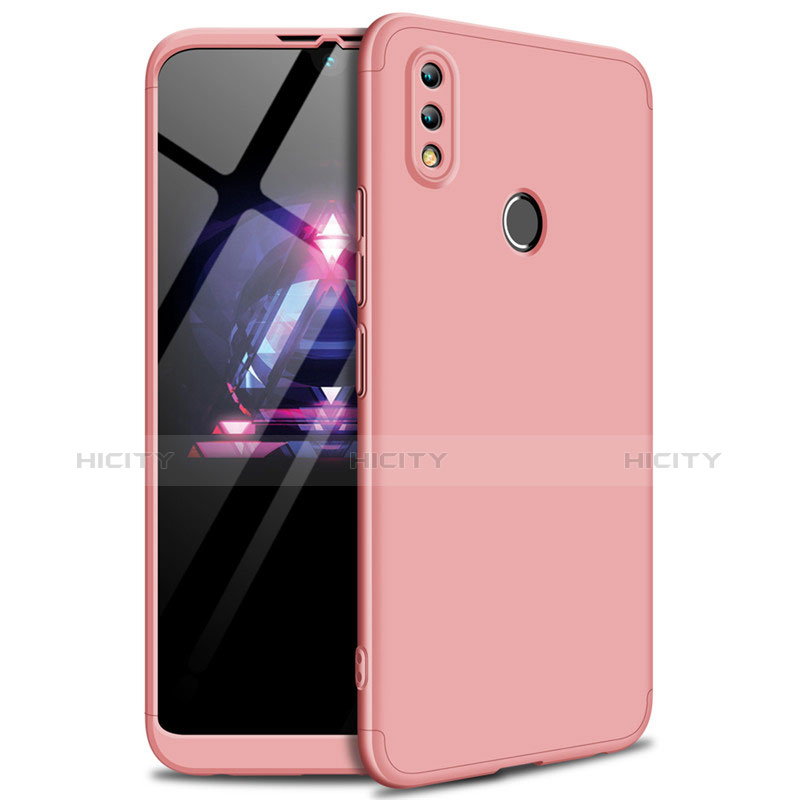 Funda Dura Plastico Rigida Carcasa Mate Frontal y Trasera 360 Grados para Huawei Honor 8X Max Oro Rosa