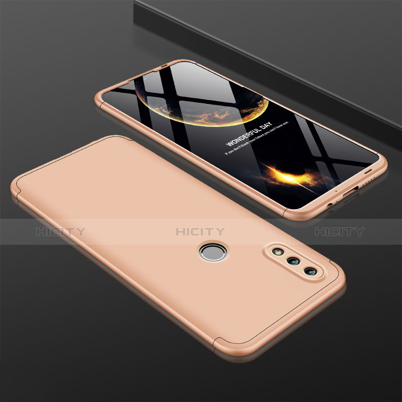 Funda Dura Plastico Rigida Carcasa Mate Frontal y Trasera 360 Grados para Huawei Nova Lite 3 Oro