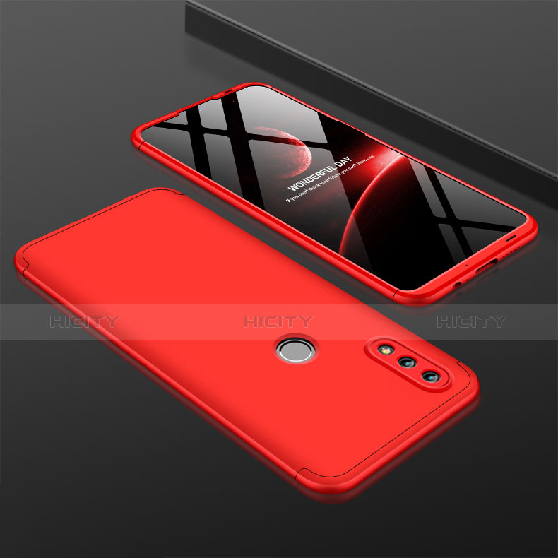 Funda Dura Plastico Rigida Carcasa Mate Frontal y Trasera 360 Grados para Huawei Nova Lite 3 Rojo