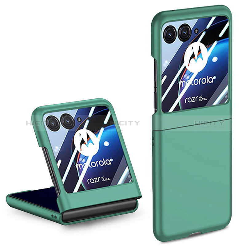 Funda Dura Plastico Rigida Carcasa Mate Frontal y Trasera 360 Grados para Motorola Moto Razr 40 Ultra 5G