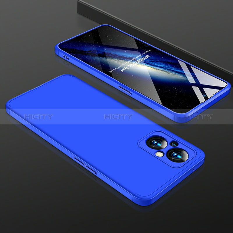 Funda Dura Plastico Rigida Carcasa Mate Frontal y Trasera 360 Grados para Oppo A96 5G