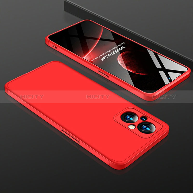 Funda Dura Plastico Rigida Carcasa Mate Frontal y Trasera 360 Grados para Oppo A96 5G