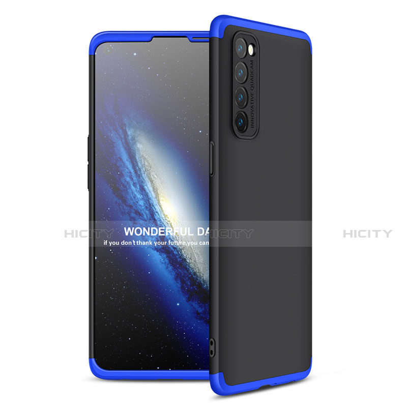 Funda Dura Plastico Rigida Carcasa Mate Frontal y Trasera 360 Grados para Oppo Reno4 Pro 4G