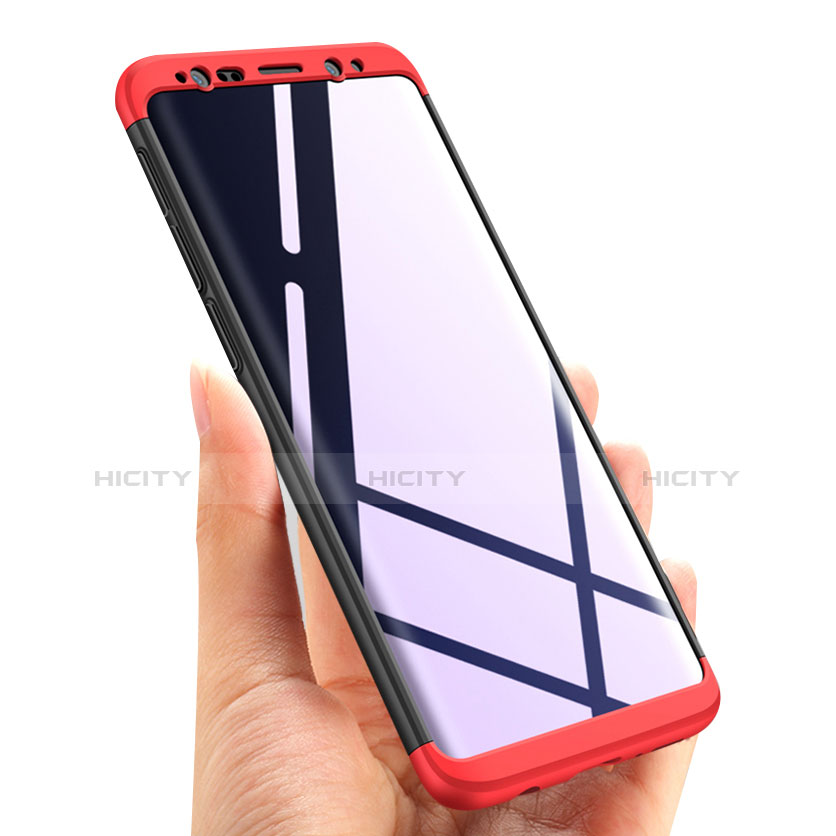 Funda Dura Plastico Rigida Carcasa Mate Frontal y Trasera 360 Grados para Samsung Galaxy S9