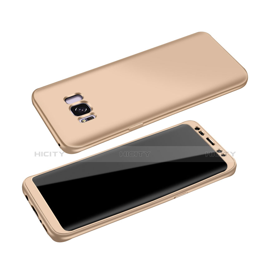 Funda Dura Plastico Rigida Carcasa Mate Frontal y Trasera 360 Grados Q02 para Samsung Galaxy S8