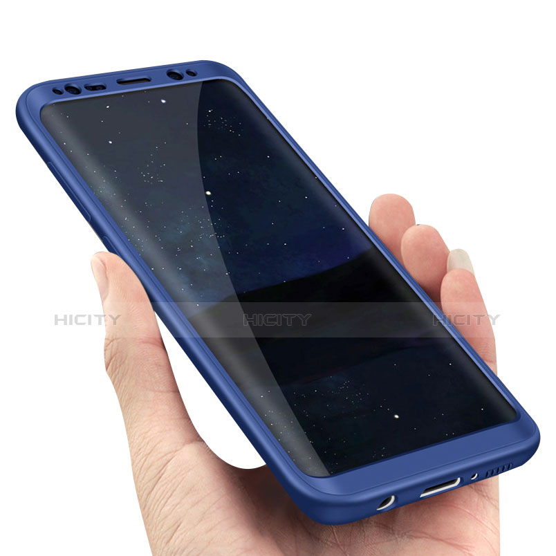 Funda Dura Plastico Rigida Carcasa Mate Frontal y Trasera 360 Grados Q02 para Samsung Galaxy S8