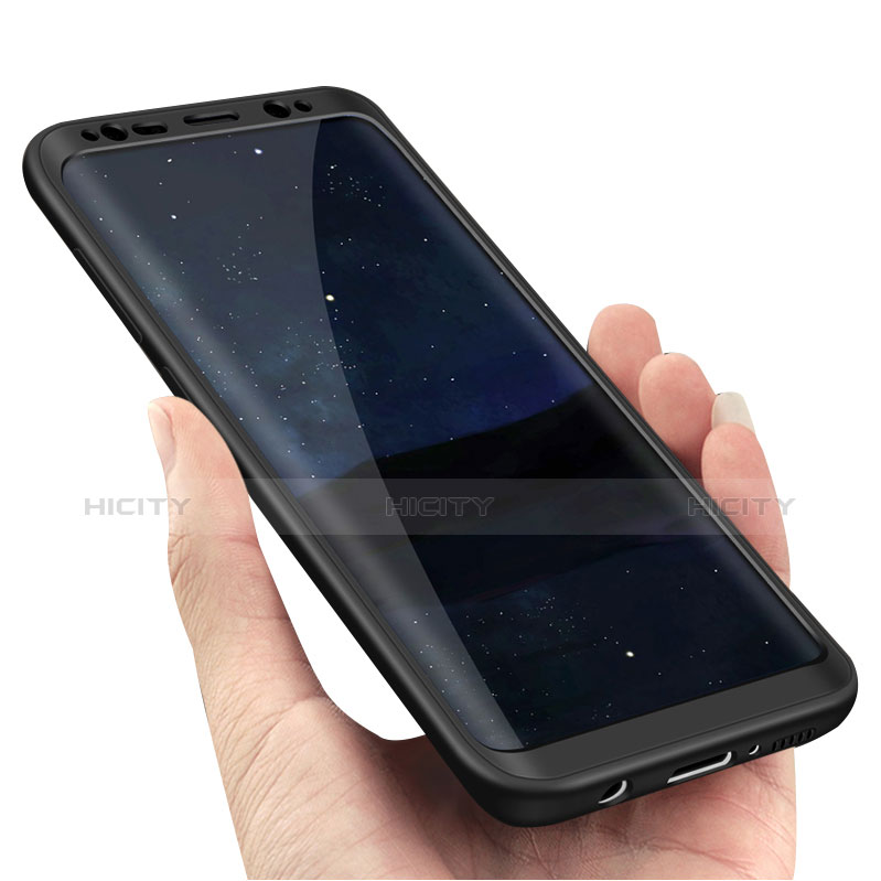 Funda Dura Plastico Rigida Carcasa Mate Frontal y Trasera 360 Grados Q02 para Samsung Galaxy S8 Plus