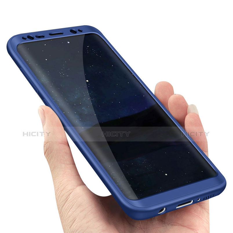 Funda Dura Plastico Rigida Carcasa Mate Frontal y Trasera 360 Grados Q02 para Samsung Galaxy S8 Plus