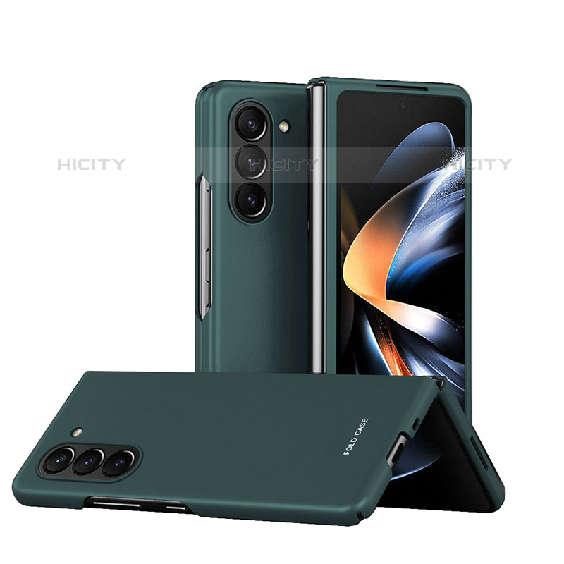 Funda Dura Plastico Rigida Carcasa Mate Frontal y Trasera 360 Grados Q03H para Samsung Galaxy Z Fold5 5G