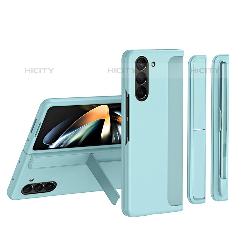 Funda Dura Plastico Rigida Carcasa Mate Frontal y Trasera 360 Grados QH1 para Samsung Galaxy Z Fold5 5G