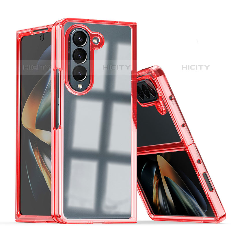 Funda Dura Plastico Rigida Carcasa Mate Frontal y Trasera 360 Grados QW1 para Samsung Galaxy Z Fold5 5G