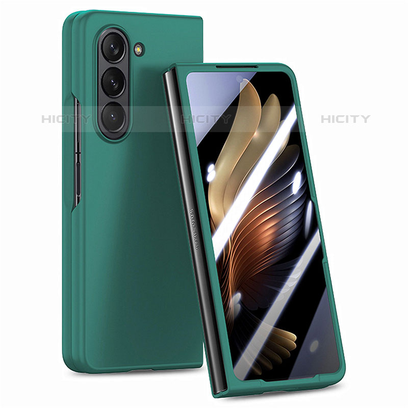 Funda Dura Plastico Rigida Carcasa Mate Frontal y Trasera 360 Grados SD1 para Samsung Galaxy Z Fold5 5G