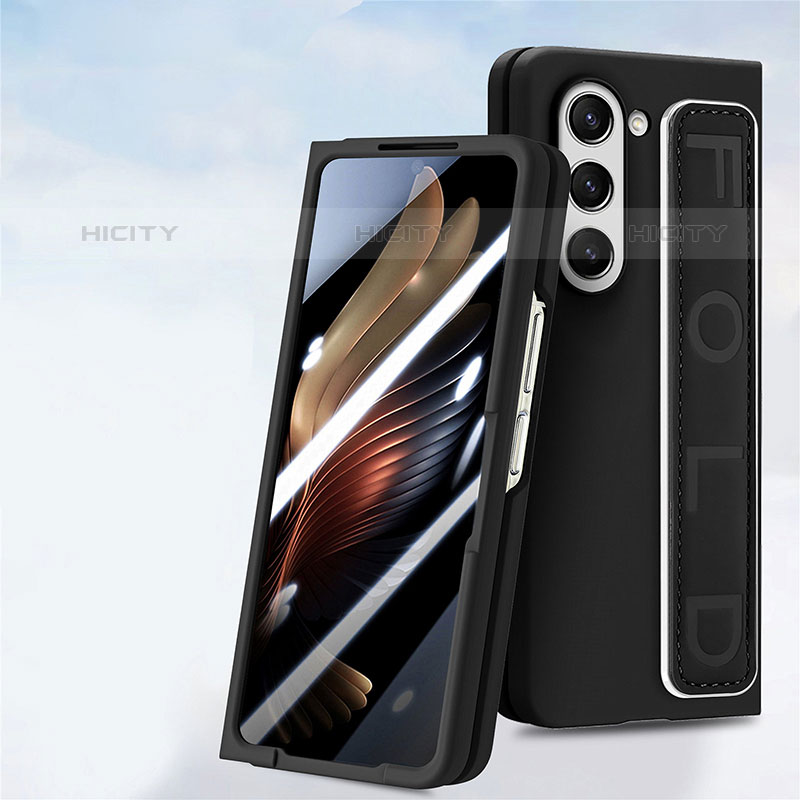 Funda Dura Plastico Rigida Carcasa Mate Frontal y Trasera 360 Grados SD3 para Samsung Galaxy Z Fold5 5G