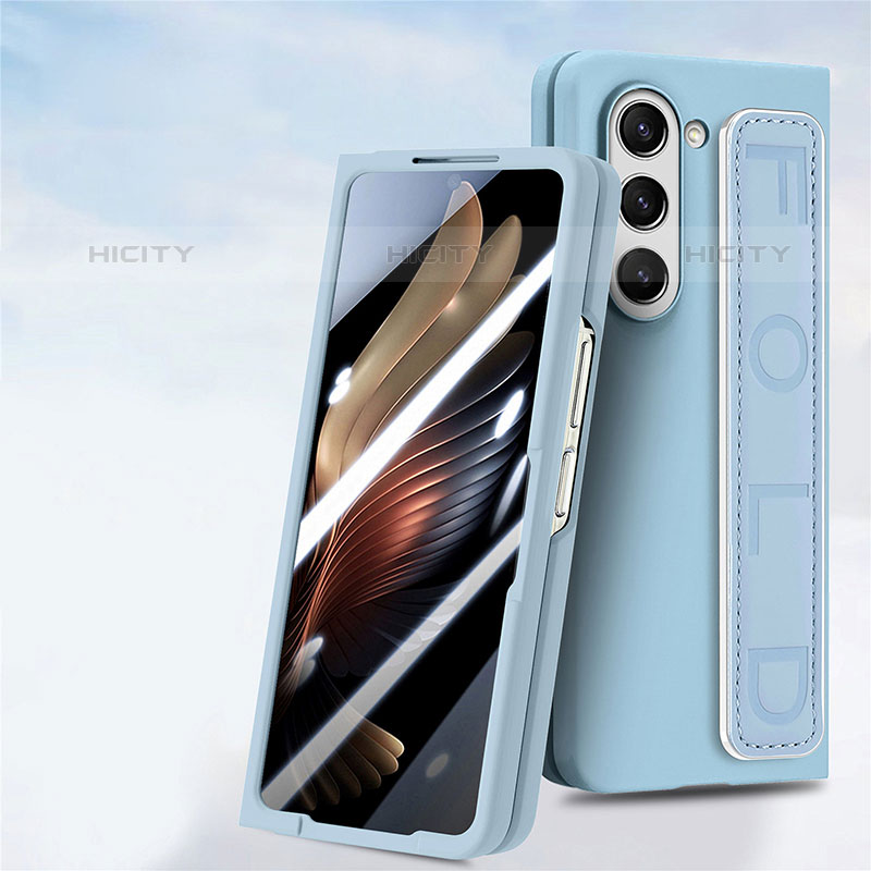 Funda Dura Plastico Rigida Carcasa Mate Frontal y Trasera 360 Grados SD3 para Samsung Galaxy Z Fold5 5G