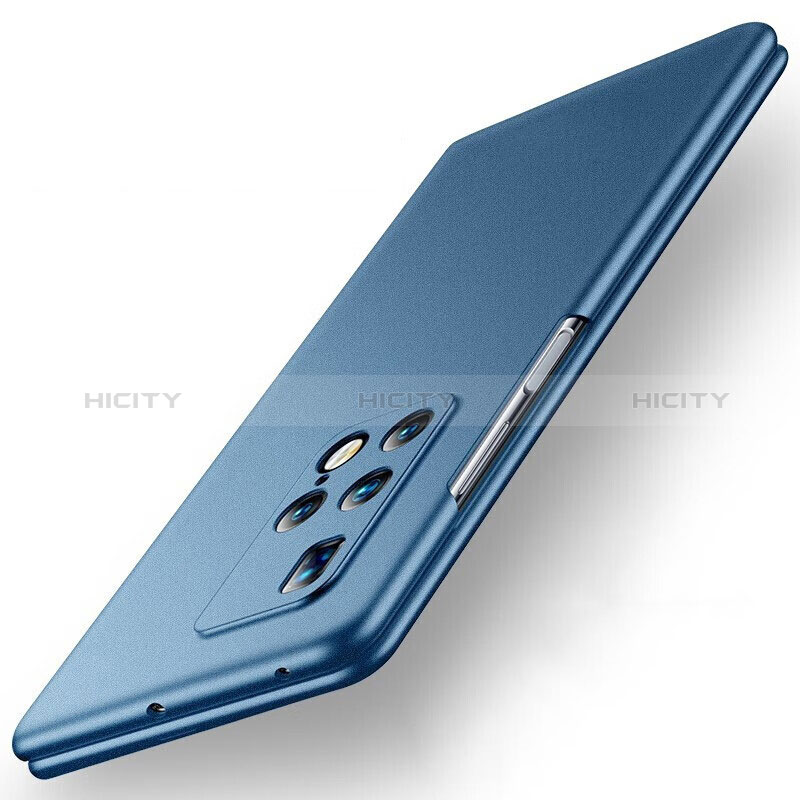 Funda Dura Plastico Rigida Carcasa Mate Frontal y Trasera 360 Grados YK1 para Huawei Mate X2 Azul