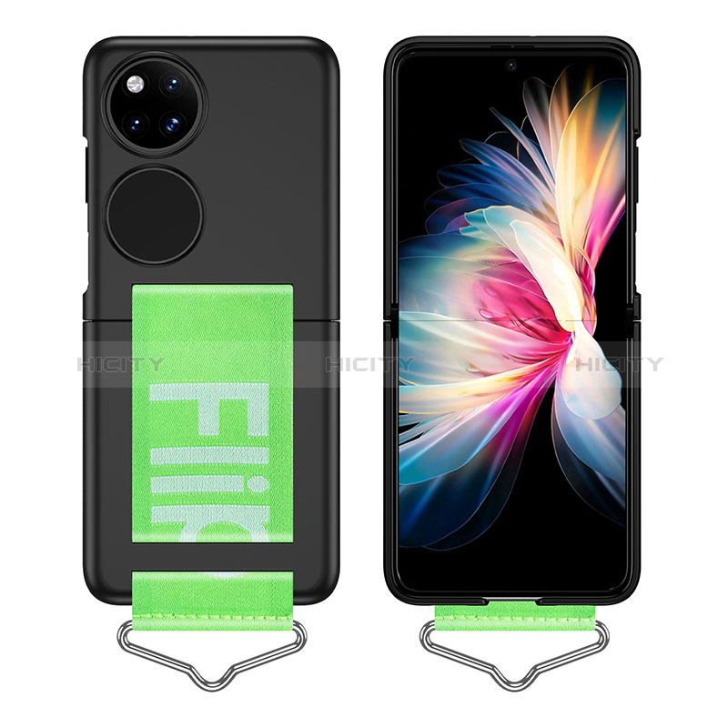 Funda Dura Plastico Rigida Carcasa Mate Frontal y Trasera 360 Grados Z01L para Huawei P60 Pocket