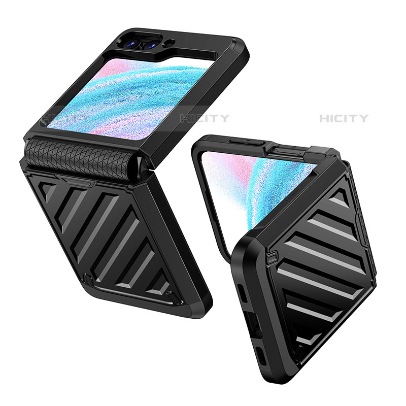 Funda Dura Plastico Rigida Carcasa Mate Frontal y Trasera 360 Grados Z01L para Samsung Galaxy Z Flip5 5G