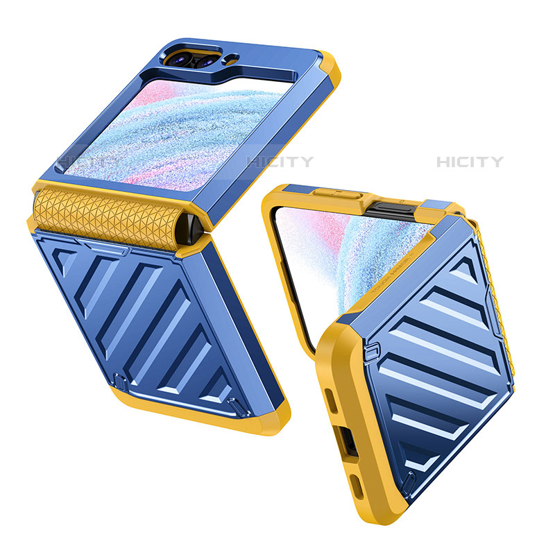 Funda Dura Plastico Rigida Carcasa Mate Frontal y Trasera 360 Grados Z01L para Samsung Galaxy Z Flip5 5G