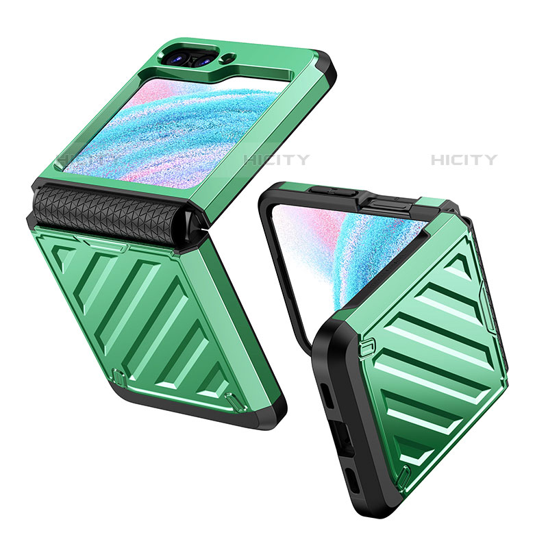 Funda Dura Plastico Rigida Carcasa Mate Frontal y Trasera 360 Grados Z01L para Samsung Galaxy Z Flip5 5G