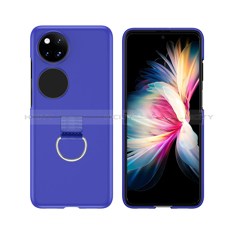 Funda Dura Plastico Rigida Carcasa Mate Frontal y Trasera 360 Grados Z02L para Huawei P60 Pocket