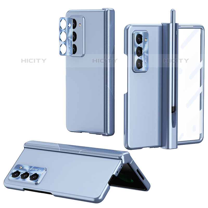 Funda Dura Plastico Rigida Carcasa Mate Frontal y Trasera 360 Grados Z02L para Samsung Galaxy Z Fold5 5G