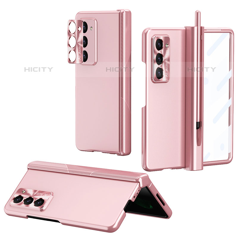 Funda Dura Plastico Rigida Carcasa Mate Frontal y Trasera 360 Grados Z02L para Samsung Galaxy Z Fold5 5G