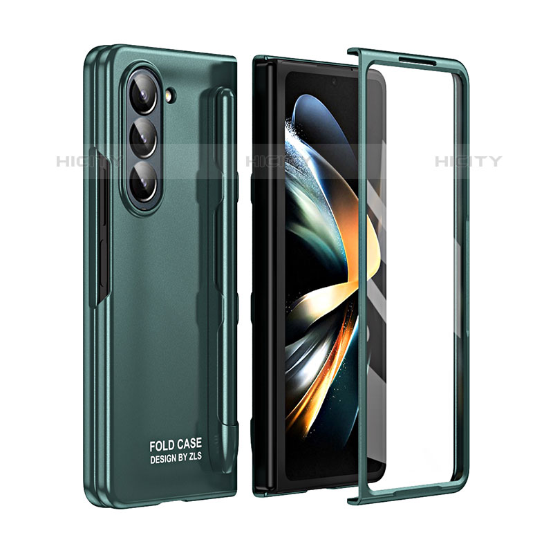 Funda Dura Plastico Rigida Carcasa Mate Frontal y Trasera 360 Grados ZL1 para Samsung Galaxy Z Fold5 5G