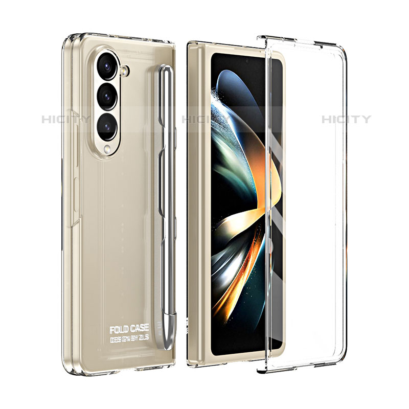 Funda Dura Plastico Rigida Carcasa Mate Frontal y Trasera 360 Grados ZL1 para Samsung Galaxy Z Fold5 5G