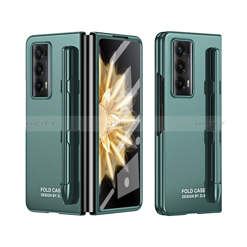 Funda Dura Plastico Rigida Carcasa Mate Frontal y Trasera 360 Grados ZL2 para Huawei Honor Magic V2 5G