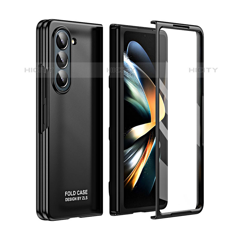 Funda Dura Plastico Rigida Carcasa Mate Frontal y Trasera 360 Grados ZL4 para Samsung Galaxy Z Fold5 5G