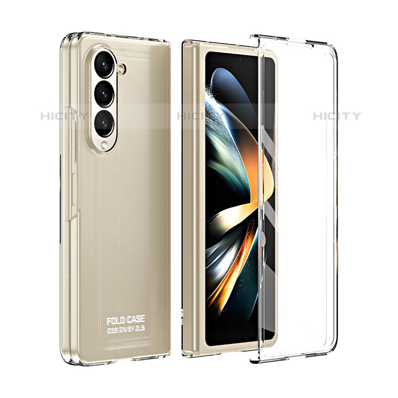 Funda Dura Plastico Rigida Carcasa Mate Frontal y Trasera 360 Grados ZL4 para Samsung Galaxy Z Fold5 5G