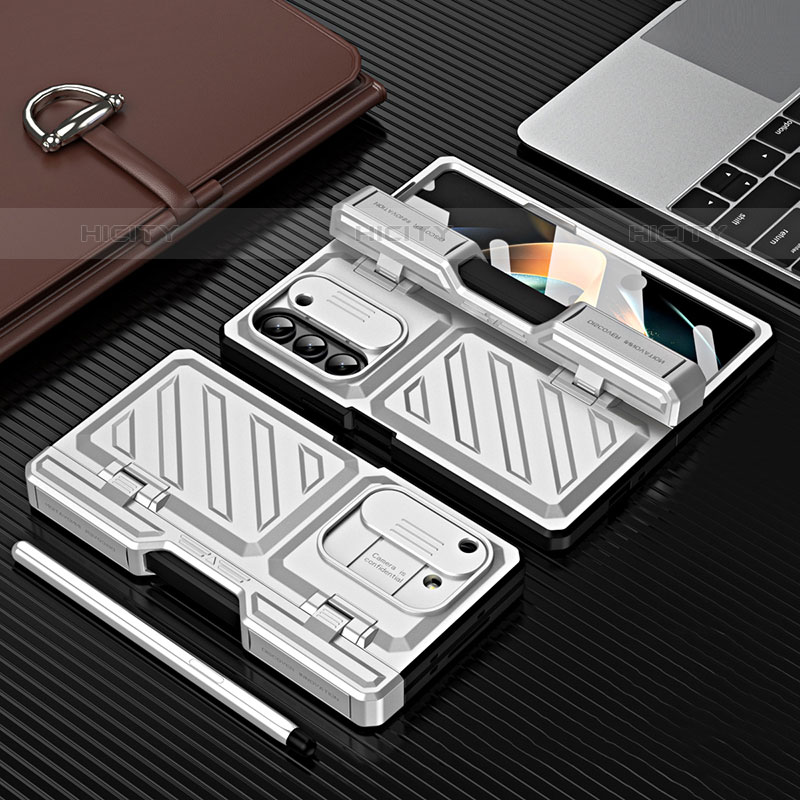 Funda Dura Plastico Rigida Carcasa Mate Frontal y Trasera 360 Grados ZL6 para Samsung Galaxy Z Fold5 5G