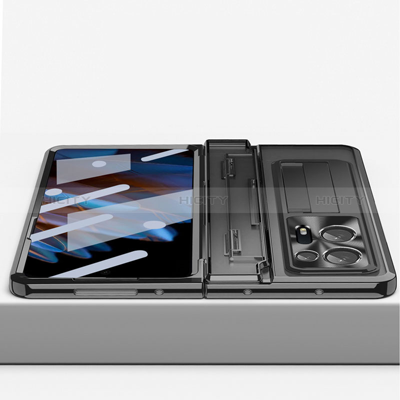 Funda Dura Plastico Rigida Carcasa Mate Frontal y Trasera 360 Grados ZL7 para Oppo Find N2 5G