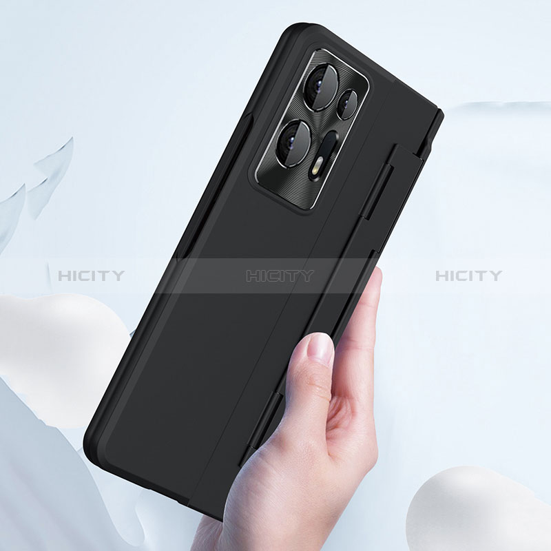 Funda Dura Plastico Rigida Carcasa Mate Frontal y Trasera 360 Grados ZL8 para Oppo Find N2 5G