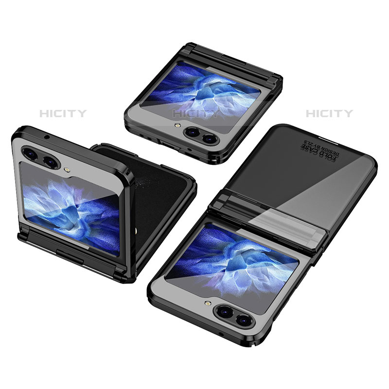 Funda Dura Plastico Rigida Carcasa Mate Frontal y Trasera 360 Grados ZL9 para Samsung Galaxy Z Flip5 5G