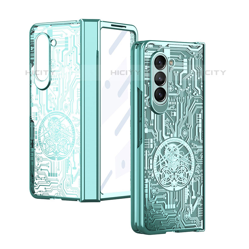 Funda Dura Plastico Rigida Carcasa Mate Frontal y Trasera 360 Grados ZL9 para Samsung Galaxy Z Fold5 5G