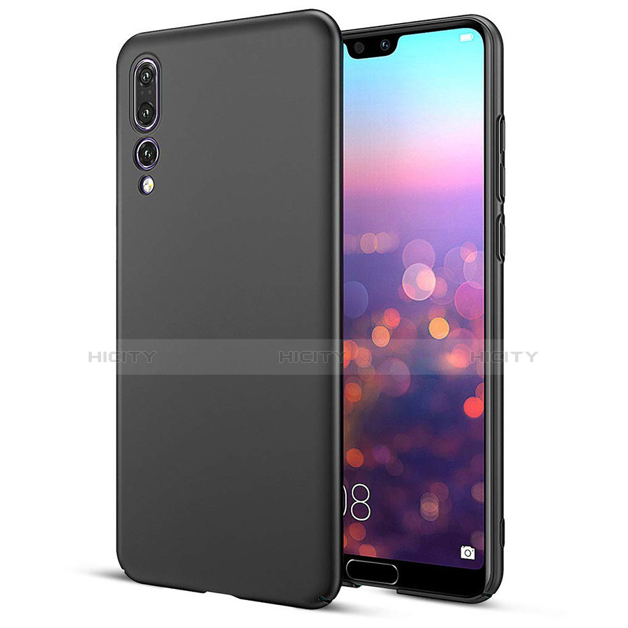 Funda Dura Plastico Rigida Carcasa Mate G01 para Huawei P20 Pro Negro