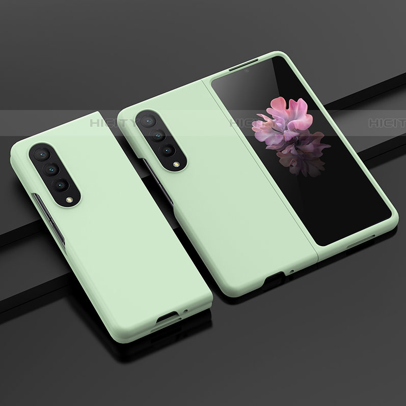 Funda Dura Plastico Rigida Carcasa Mate H04 para Samsung Galaxy Z Fold4 5G Menta Verde