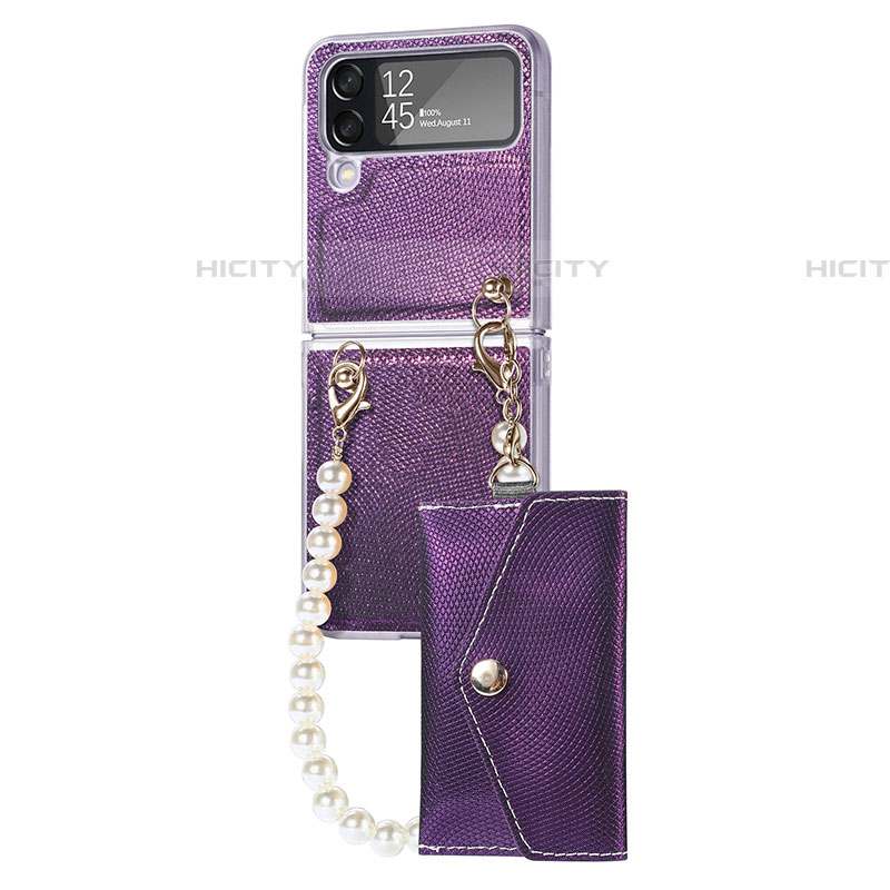 Funda Dura Plastico Rigida Carcasa Mate H06 para Samsung Galaxy Z Flip4 5G