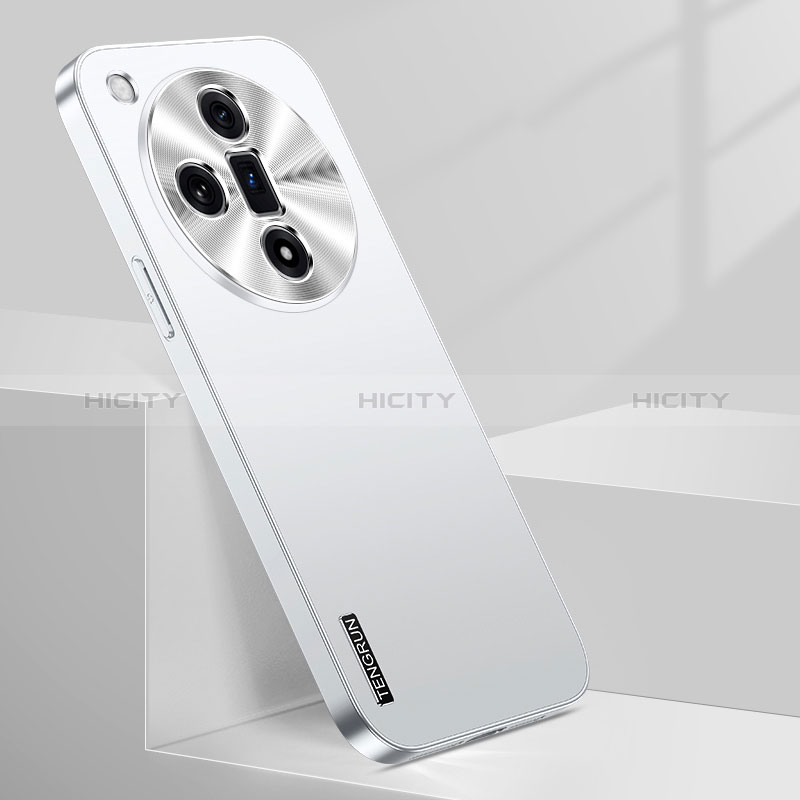 Funda Dura Plastico Rigida Carcasa Mate JL1 para Oppo Find X7 Ultra 5G Blanco