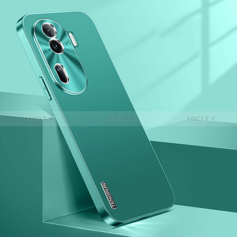 Funda Dura Plastico Rigida Carcasa Mate JL1 para Oppo Reno11 Pro 5G Verde