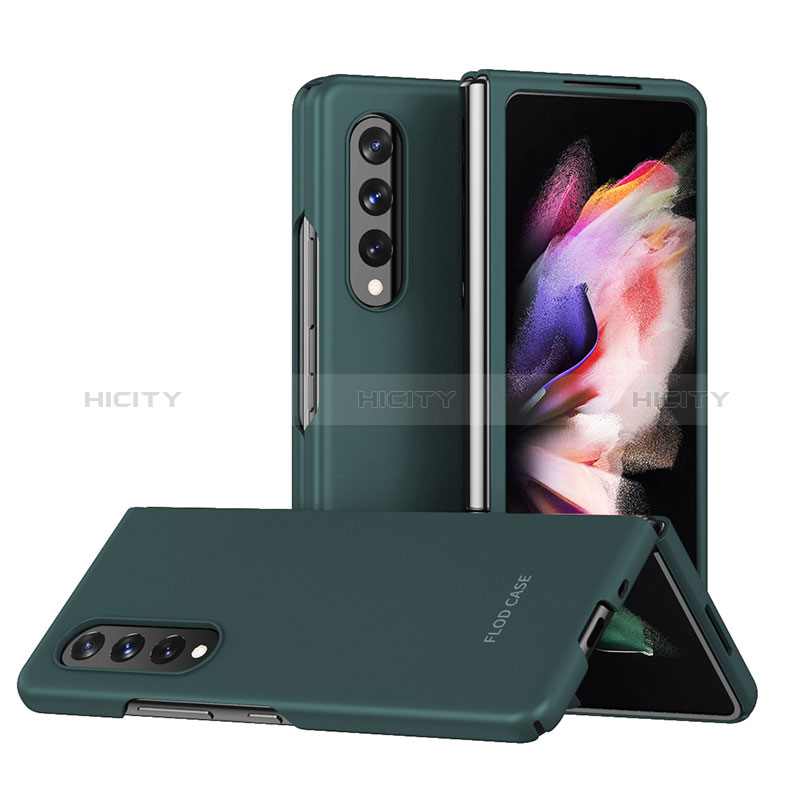 Funda Dura Plastico Rigida Carcasa Mate L08 para Samsung Galaxy Z Fold3 5G Verde