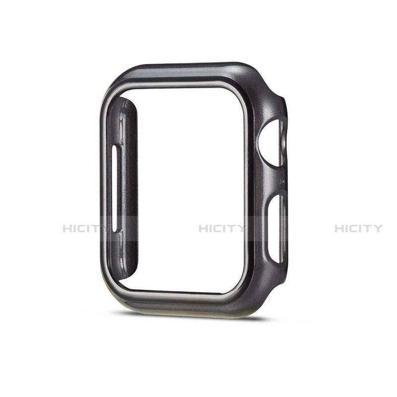 Funda Dura Plastico Rigida Carcasa Mate M01 para Apple iWatch 5 40mm Negro
