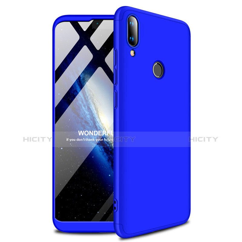 Funda Dura Plastico Rigida Carcasa Mate M01 para Huawei Enjoy 9 Plus Azul